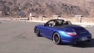 Porsche 911 GTS (2) sur les routes de Palm Spring