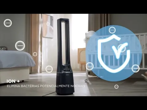 Ventilador Torre Midea Bivolt Smart Air Bladeless