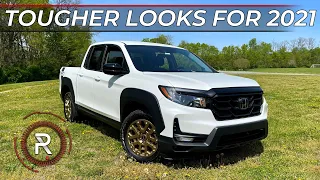 The 2021 Honda Ridgeline Sport HPD is a More Robust Looking Multifaceted Truck