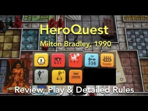 HeroQuest (Milton Bradley) Review & How to Play [RVW 110]