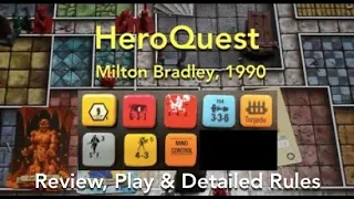 HeroQuest (Milton Bradley) Review & How to Play [RVW 110]