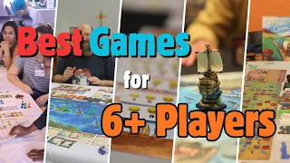 Best 6+ Player Board Games 2025: My Top 7 Big-Group Bangers