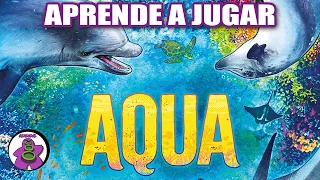 AQUA - Cómo se juega - TUTORIAL - Juego de Mesa - unna