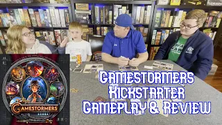 Gamestomers - Marcum Family Gaming - 4-player Gameplay - KS Playthrough and Review