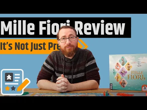 Mille Fiori Review - Pretty Pretty Glass Tokens....And Good Gameplay Too!