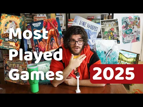 Most Played Games at Caravan Convoy 2025! (Board Game Expo Recap)