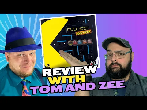 Quoridor Pac-Man Review with Tom & Zee