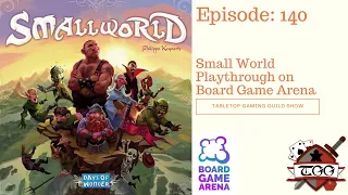 Small World Playthrough on Board Game Arena