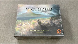 TDG: Hoplomachus: Victorum - Pandora's Ruin + Pandora's Night Expansions unboxing with Ray