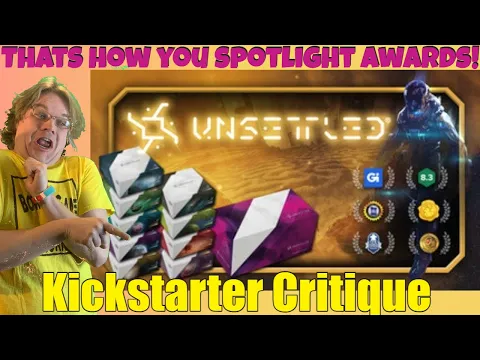 Unsettled Board Game Plus All-New Content - Kickstarter Critique Review