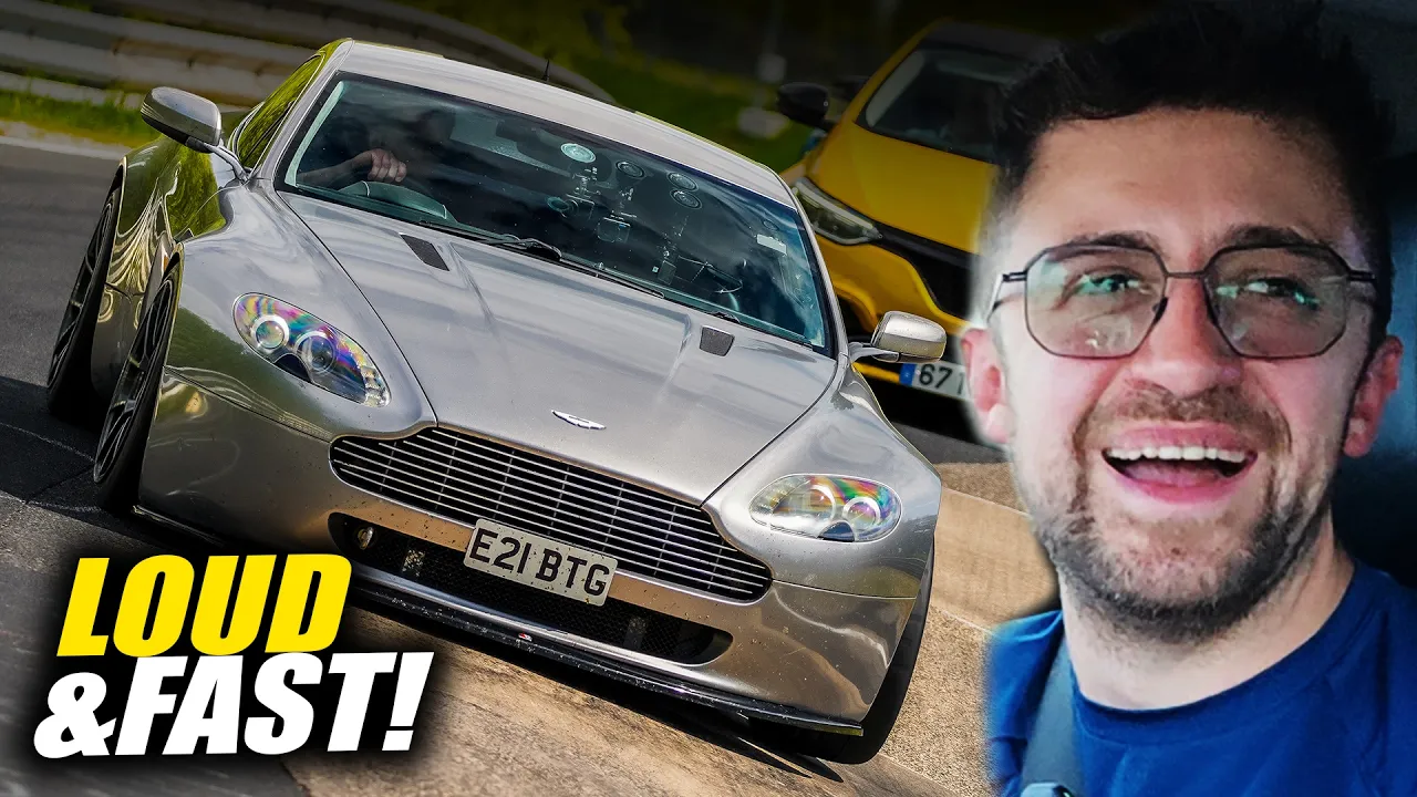EARGASMIC Track-Built Aston Martin Vantage V8! // Nürburgring