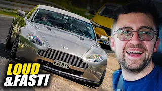 EARGASMIC Track-Built Aston Martin Vantage V8! // Nürburgring