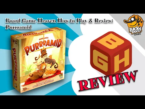 Board Game Heaven How To Play & Review 283: Purrramid (Lucky Duck Games)