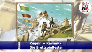 Trek 12 Himalaja von Asmodee - Regeln + Review - Brettspiel - Die Brettspieltester