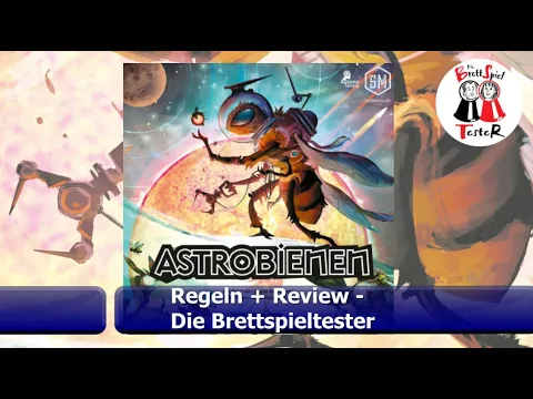 Astrobienen von Feuerland Spiele - Regeln + Review - Brettspiel - Die Brettspieltester