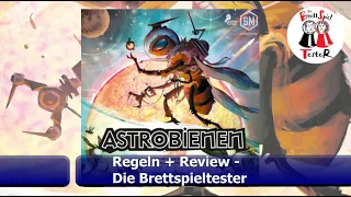 Astrobienen von Feuerland Spiele - Regeln + Review - Brettspiel - Die Brettspieltester