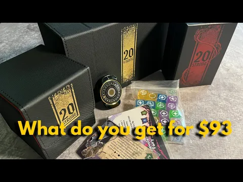 20 Strong Tanglewoods and Accessories Unboxing