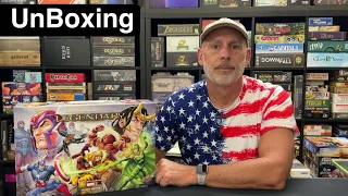 TDG: Legendary: A Marvel Deck Building Game (Second Edition) unboxing with Ray