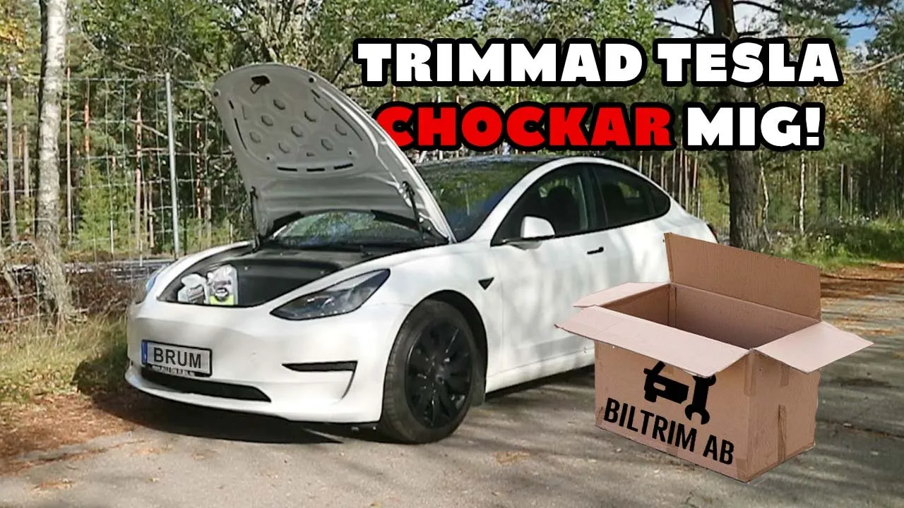 Jag trimmade min Tesla och resultatet chockade mig!  | Tesla Acceleration Boost
