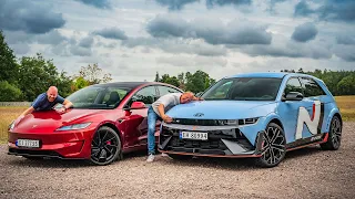 Duelltest: Tesla Model 3 Performance vs. Hyundai Ioniq 5 N - hvilken er best?