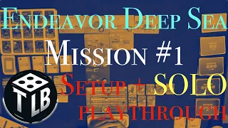 Learn & Play Solo! Endeavor: Deep Sea Mission 01 Setup + Gameplay