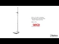 SECA 274 360° Wireless Free-Standing Stadiometer - Height Measurement video