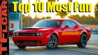 These Are the Top 10 Most Fun Cars We Drove This Year!