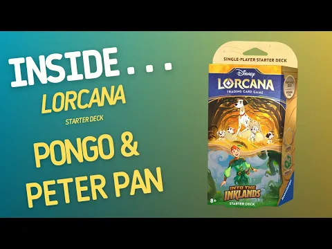 Inside…Disney Lorcana Into the Inklands Deck - Dogged and Dynamic Starter Deck (4K 60fps)