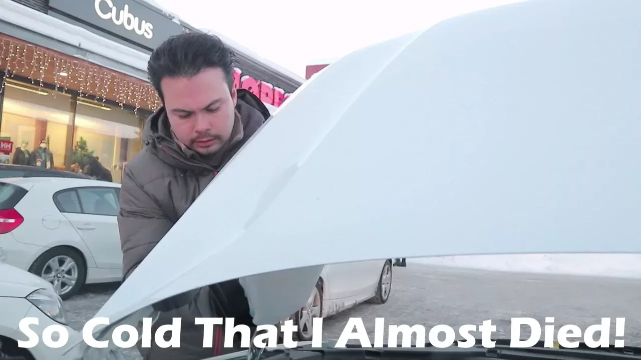 Refilling Washer Fluid In Minus 11 Dregrees C!
