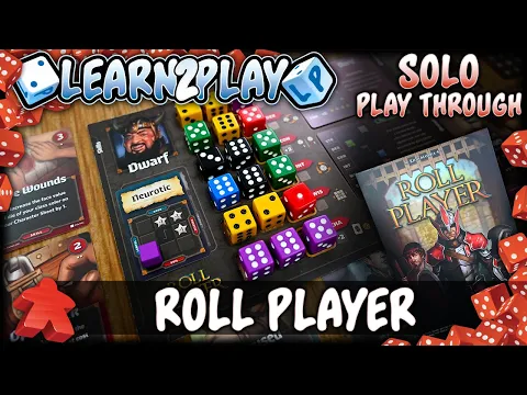 Learn to Play Presents: Roll Player Solo Play Through