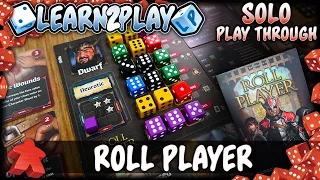 Learn to Play Presents: Roll Player Solo Play Through