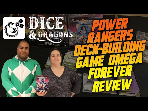 Dice and Dragons - Power Rangers Deck - Building Game Omega Forever Review