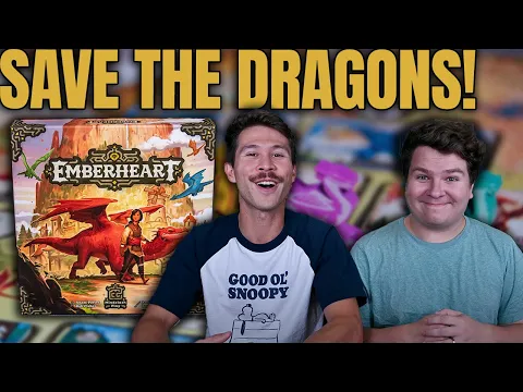 Emberheart | Compete to Become the Dragon Ambassador | Board Game Preview Video