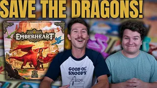 Emberheart | Compete to Become the Dragon Ambassador | Board Game Preview Video