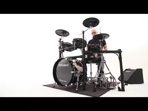 Product video thumbnail for Roland TD-25KVX-S V-Drums Electronic Drum Set