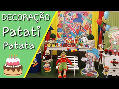 DECORAÇÃO PATATI PATATA