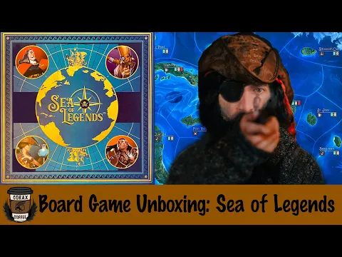 Board Game Unboxing: Sea of Legends