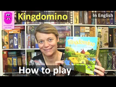 Kingdomino, How to play (In English, board game)
