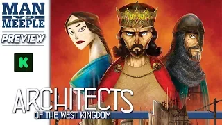 Architects of the West Kingdom Preview by Man Vs Meeple