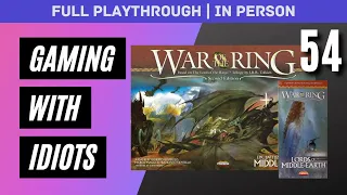 A Return to Middle-Earth | War of the Ring + LoME | Full Playthrough | In Person | #54