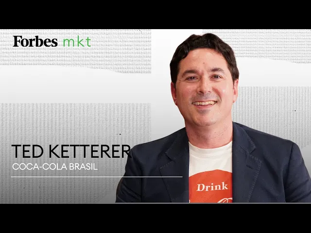 Capa do vídeo: Ted Ketterer, CMO da Coca-Cola Brasil | Forbes MKT | S2 | E8