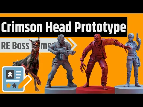 The Crimson Head - Resident Evil Boss Gameplay....This Thing Won't Stop