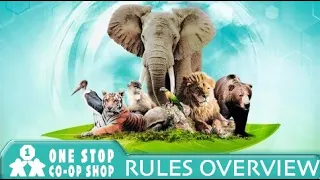 Ark Nova Solo | Rules Overview | One Stop Co-Op Shop Streamed