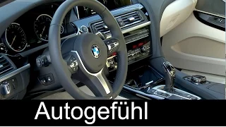 BMW 650i Coupé & BMW 650i Cabriolet Facelift INTERIOR 2016 - Autogefühl