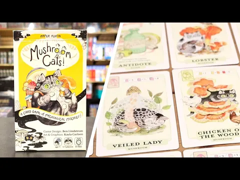Mushrooms, Mischief & Meows || MUSHROOM CATS