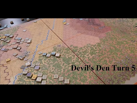 Devil's Den by Avalon Hill Turn 5 After Action Report