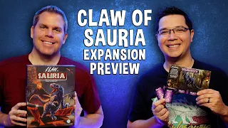 Claw of Sauria Expansion Preview - Cooperative Dinosaur Board Game