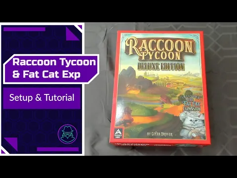 Racoon Tycoon & Expansion Fat Cat (Setup & Tutorial)