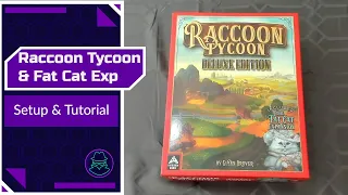 Racoon Tycoon & Expansion Fat Cat (Setup & Tutorial)