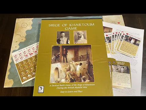 Siege of Khartoum (THGC) - Unboxing
